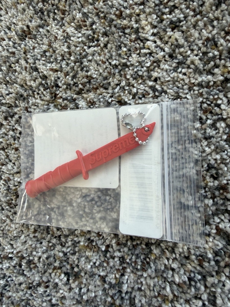 Supreme®/Ka-Bar Emergency Whistle Keychain Red | eBay