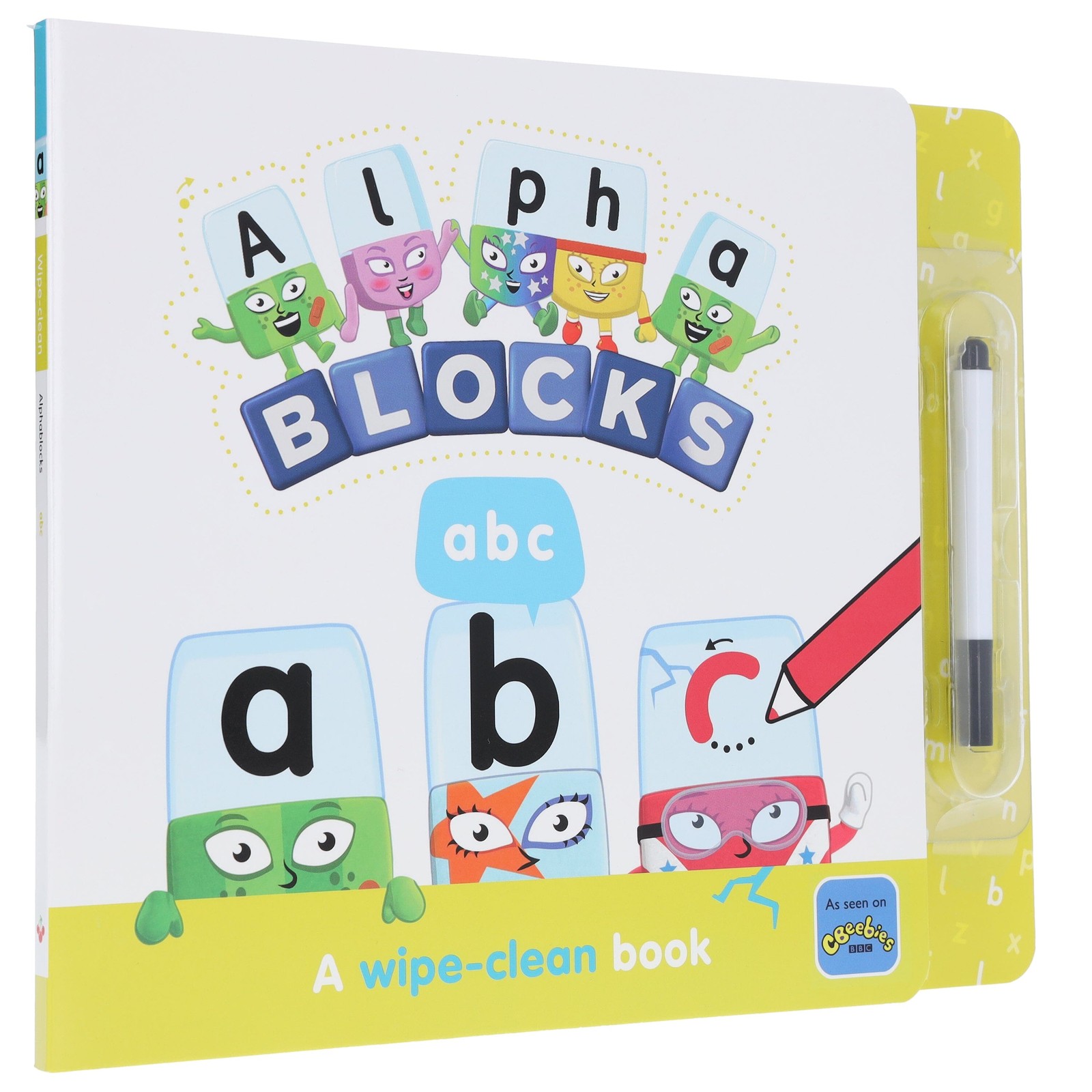 Alphablocks ABC: A Wipe-Clean Book and Pen - Learn to Write the - Image 2