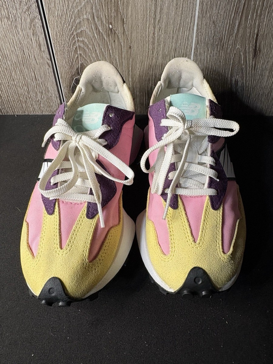 New Balance 327 NB Collective Rose Rosa Amarelo Size 5c | eBay