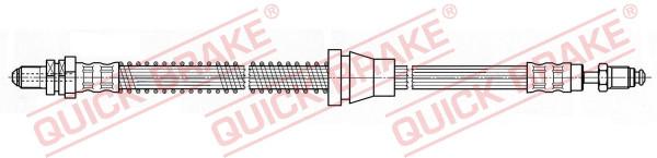 Quick Brake Bremsschlauch Passend FüR Ford KA 1.3I 1.0I Street 1.6-image