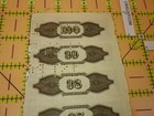 Pittsburgh Cincinnati Chicago St Louis Railroad Bond 9 Coupons Strip Vignette — photo 6