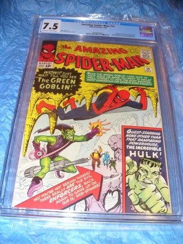 Amazing Spider-Man #14 CGC 7.5 1st Green Goblin MCU Key 5 2 3 4 1 hobgoblin hulk