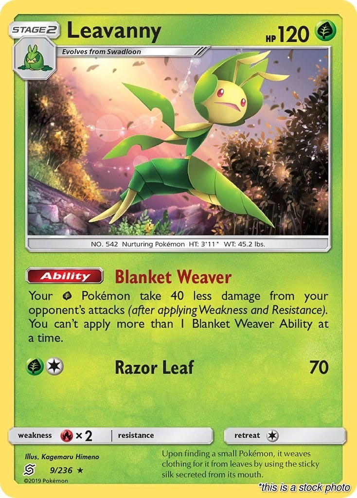 Pokemon | Leavanny [SM11 - 9/236] NM