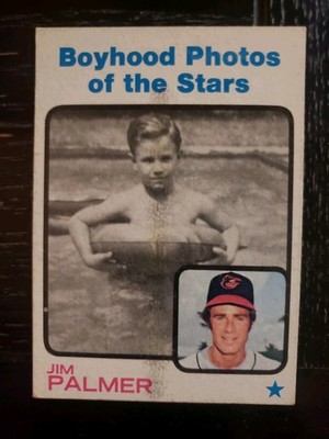 1973 Topps - Jim Palmer #341 Baltimore Orioles 