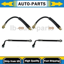 For Chevrolet Impala 5.7L 1994-1996 Dorman Brake Hose Front Rear 4x