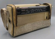 🍀Vintage : poste radio grandin mexico des années 60 (1964) dans sa sacoche 