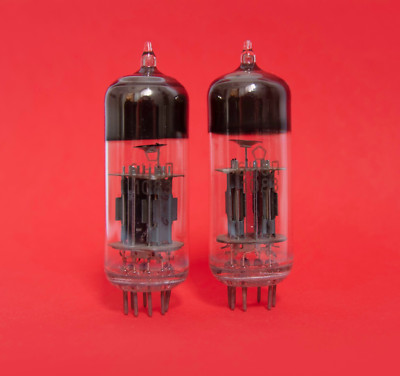 6N6P / 6N6 / 6H6P / 6Н6П MATCHED PAIR (2pcs) TUBES / VALVES  NOS