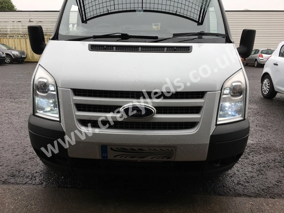 Fits Ford Transit Mk6 Mk7 4000lm H4 Headlight Sidelight Number plate LED kit - Image 3 of 4