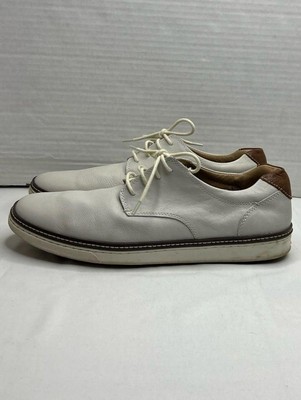 Johnston & Murphy Leather Upper White Casual Shoes‎ Mens Sz 12 Johnston & Murphy Leather Upper White Casual Shoes for Men  main image 4