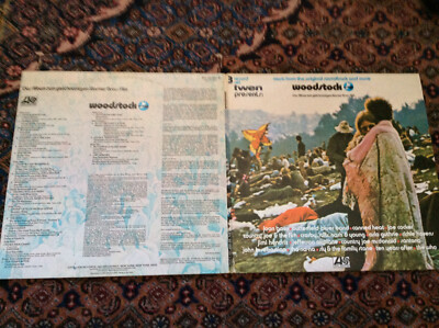 Woodstock  [3 LP Vinyl]  Jimi Hendrix Richie Havens Santana Ten Years After WHO