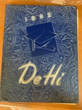 Deshler High School Yearbook 1952 "DeHi" 52 Deshler, Ohio OH