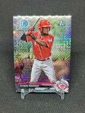 Alfredo Rodriguez 2017 1st Bowman Chrome Prospects MEGA BOX MOJO REFRACTOR BCP94