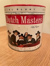 Vintage Dutch Masters Special Blunt- 50 Fine Cigars Tin 2/27 cents