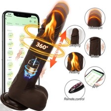 Automatic Thrusting Dildo Sex Machine for Women HandsFree Sex Toys Heating Women