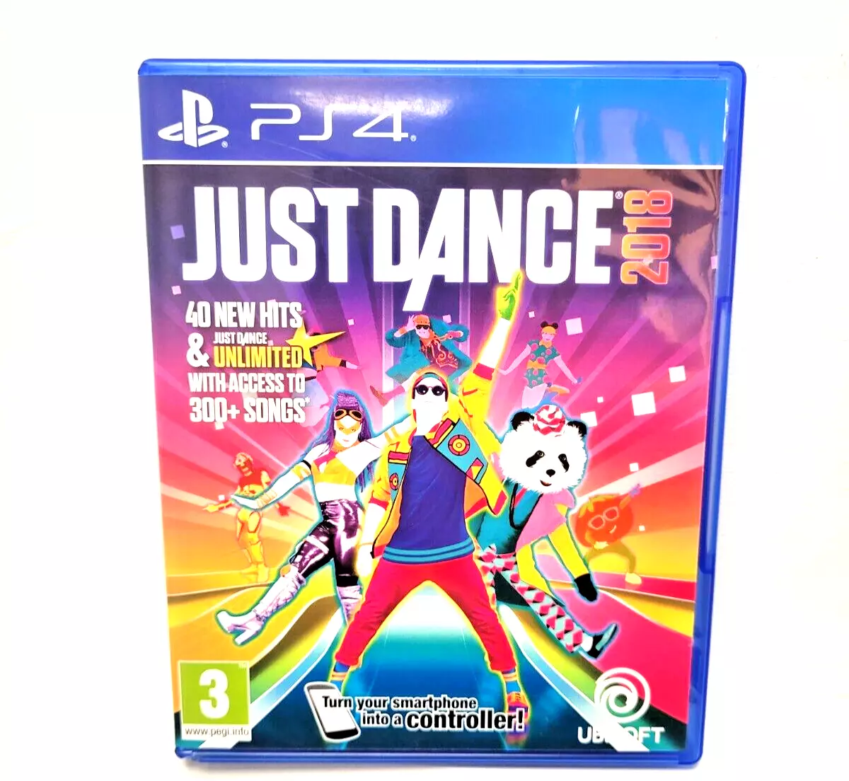 PS4 Just Dance 2018 EXCELLENT Condition DANCING FAMILY FUN GAME