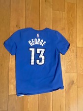 Paul George Youth Large Shirt Nba Basketball Oklahoma City Thunder 13 Tee Boys