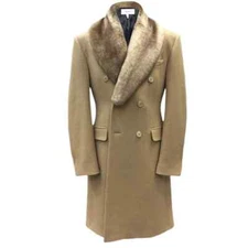 Winter Men's Coat Overcoat Pockets Autumn Jacket Men Woolen Cashmere Coats