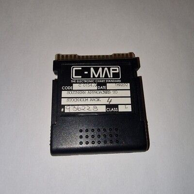 C-MAP Electronic Chart Cartridge C-154 SWEDEN Stockholm - RARE!
