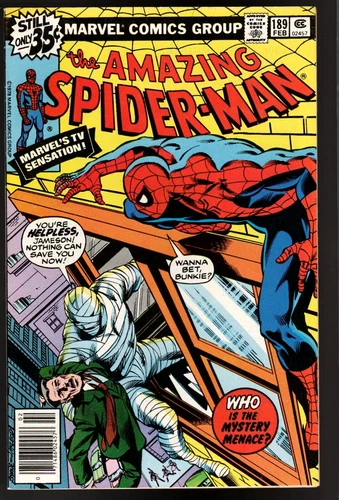 AMAZING SPIDER-MAN #189 MARVEL 1979 NEWSSTAND 9.0 VF/NM WE COMBINE SHIPPING!!