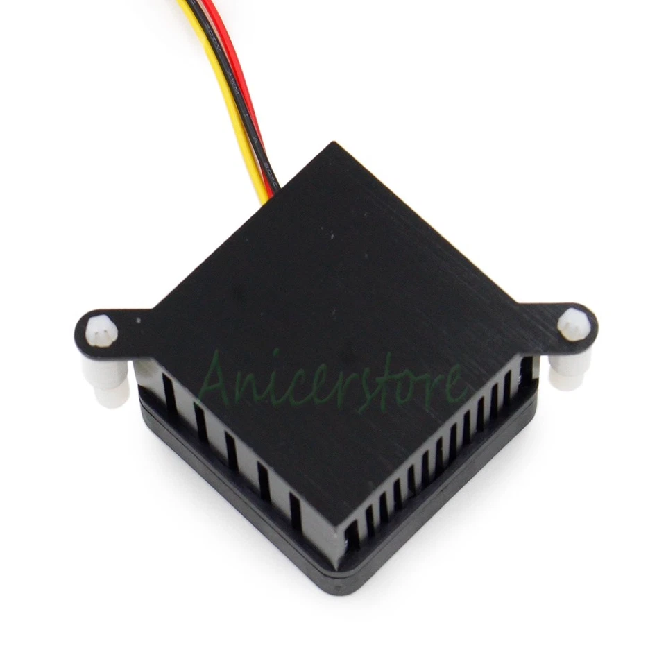 Aluminium Heatsink Fin Cooler w/ 40mm 12V Fan For PC Northbridge Chipset Cooling - Image 4 of 4