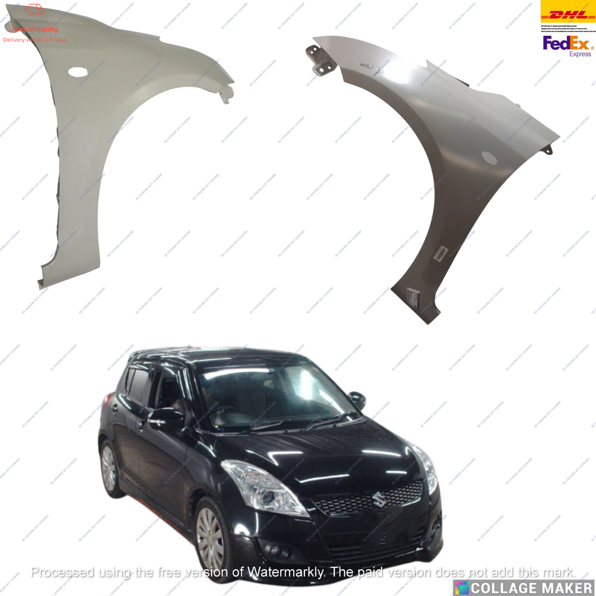 57611M71P00 & 57711M71P00 Front Fender LH & Rh Fit For Suzuki