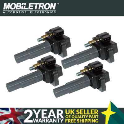4 Pack Mobiletron CJ-48 Ignition for Subaru Forester Impreza Legacy Outback WRX