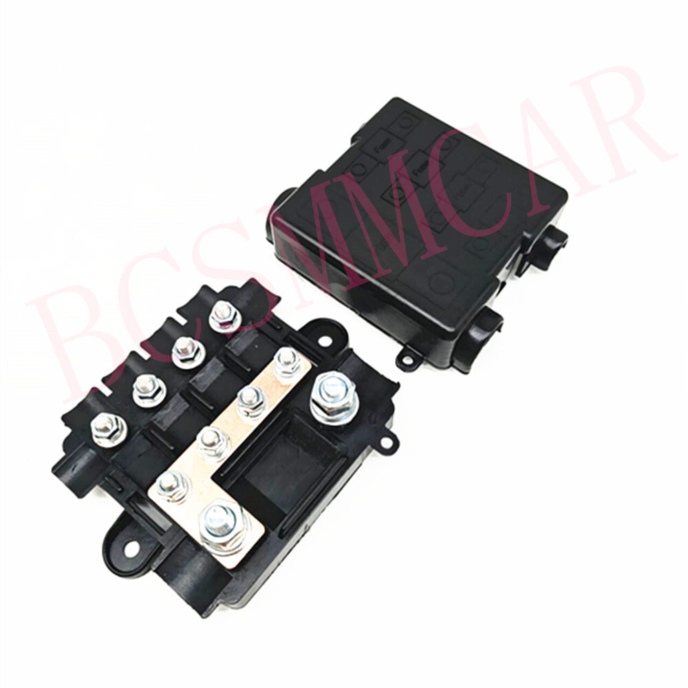 5-Way Fuse Box Car Marine Fuse Block Holder Indicator Waterproof DC 32V 25A-500A