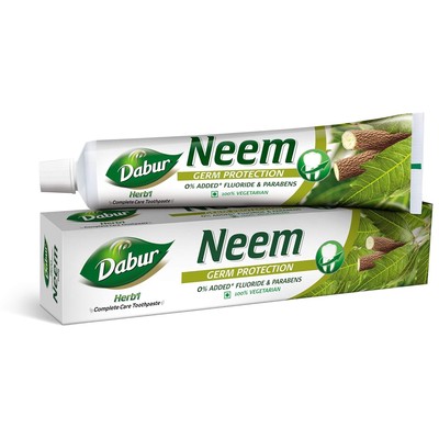 Dabur Herb'l Neem Germ Protection Toothpaste - 200g | Pack of 1 .