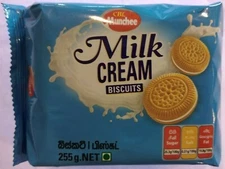 Munchee Milk Cream Biscuits 100% Genuine Creamy Biscuit 255g From Sri Lanka
