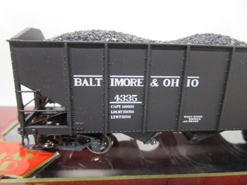 Broadway BLI HO B&O Baltimore Ohio N&W H2A 70 Ton 3 Bay Hopper Car #4335 w/ Load - 第 5/10 張圖片