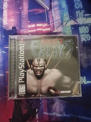 Bio F.R.E.A.K.S. (Sony PlayStation 1, 1998) FAST SHIP!