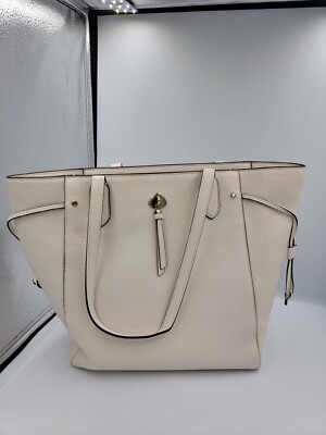 Kate Spade Large Tote Bag K6113 NWT $459 Parchment (100)