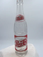 1956 Pepsi-Cola Bottling Co Waycross Ga 9 1/2" ACL  10 Oz Soda Bottle