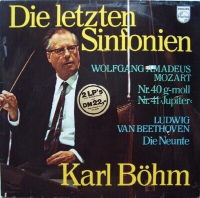 Mozart / Beethoven Die Letzten Sinfonien GATEFOLD Philips 2xVinyl LP
