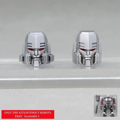 3D DIY Smiling or Serious Face Replacement Head Upgrade Kit For SS109 Megatank