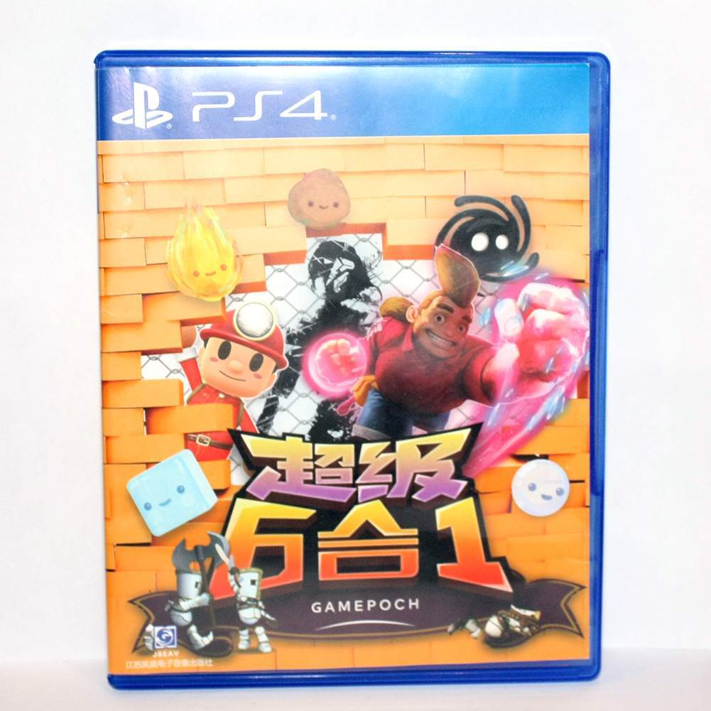 Used SONY Playstion4 PS4 PS5 Gamepoch Super 6in1 Game