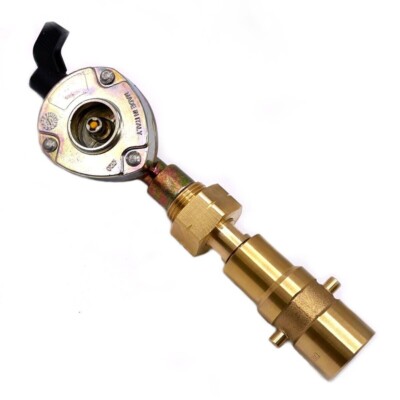 gas lpg gpl cylinder Bottle refill 20mm clip on type + UK BAYONET adapter