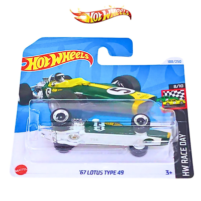 ホットウィール 67 LOTUS TYPE 49 10台 Hot Wheels Green '67 Lotus Type 49 188/250 2024 | eBay