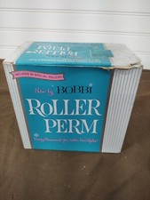 NOS Vtg Bobbi HardRoller Perm Plastic Rods Bobby Pins Lotion Neutralizer Booklet