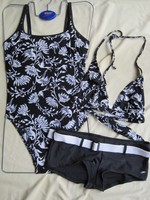 Speedo Swimwear Female Lycra 2 Pack Of1&2 Pieces Black & White Uk 34 Bust Speedo Swimwear Female Lycra 2 Pack Of1&2 Pieces Black & White Uk 34 Bust