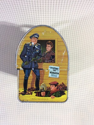 Vintage Hogan's Heros Metal Lunchbox 1966 Aladdin NO THERMOS | eBay