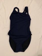 Women's TYR One Piece Swimsuit Navy Blue Size S 4-6  No Size Tags 