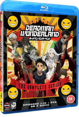 Deadman Wonderland - Entire Series NEW Cult Blu-Ray 3-Disc Set K. Hatsumi Japan