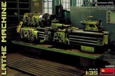 MiniArt 35660 Lathe Machine - Workshop - Set - Zubehör - 1:35