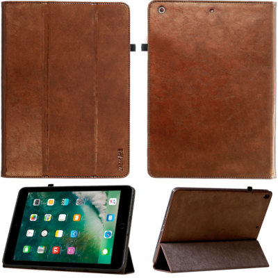 Jadacase leather protective cover for Apple iPad Air 1 tablet bag cover case Brown