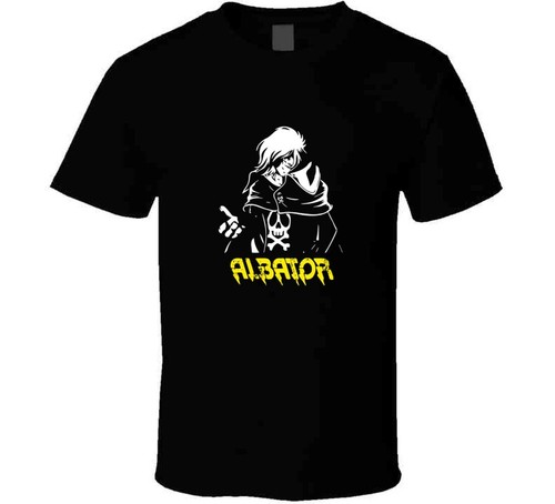 Albator Captain Harlock Give The Hand T-shirt And Apparel T Shirt - Picture 2 of 3