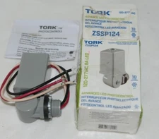 Tork ZSSP124 Advanced LED Photocontrol 120 277 VAC Swivel Mounting