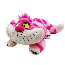 Disney Store Cheshire Cat of Alice in Wonderland Pink 16" Plush Stuffed Animal