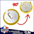 PILE BOUTON CR2032 LIR2032 3.6V RECHARGEABLE PATTES OU LANGUETTES A 90° (017)