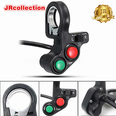 7/8'' Motorcycle ATV Pit Bike Horn Turn Lights Signals Switch On/off Button Unive